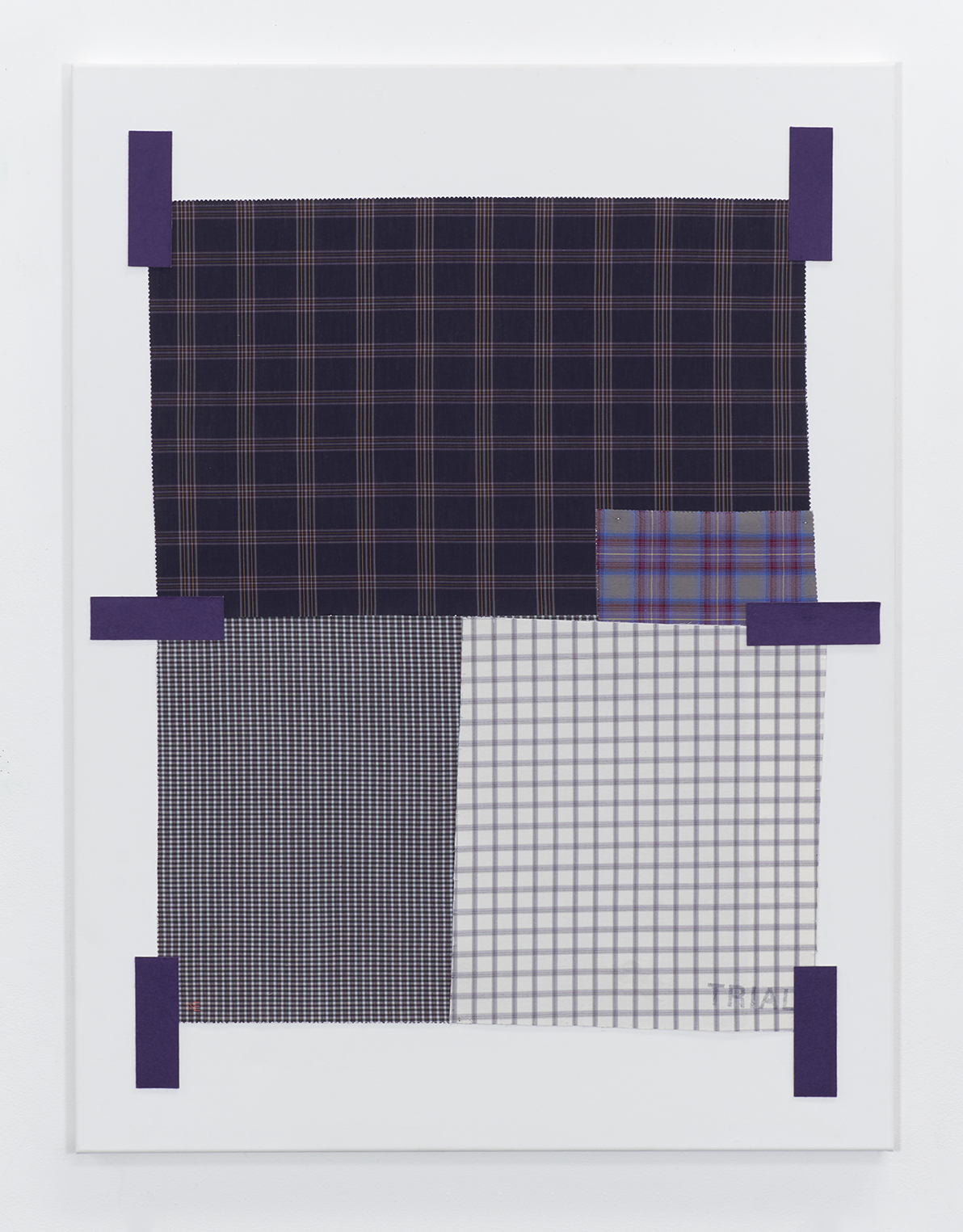 Nicole Ellis, Off-White Purple Swatch, 2020