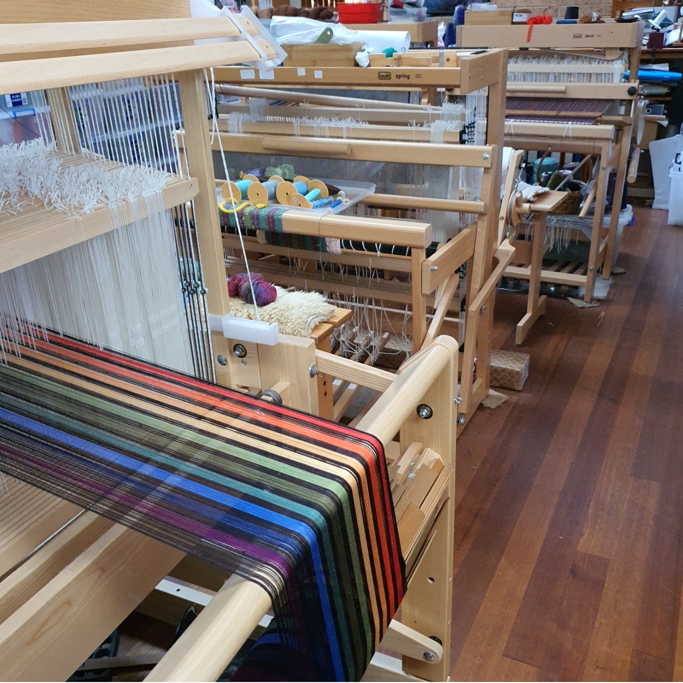 Elizabeth Calnan Studio, Loom Studio 2025, Photo Courtesy of the Artist