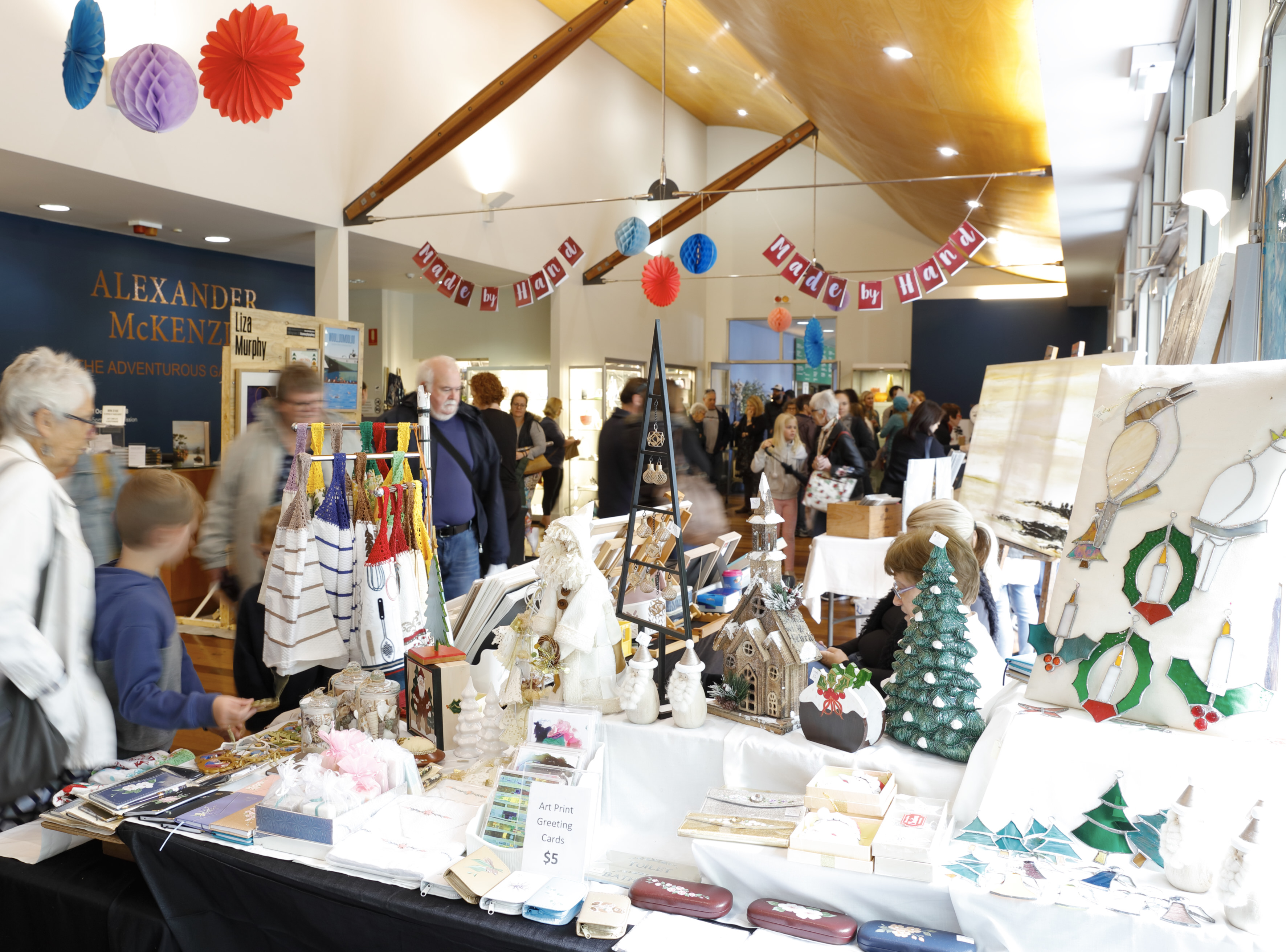 Hazelhurst Arts Centre, Made by Hand Art & Design Market Stall, 2018