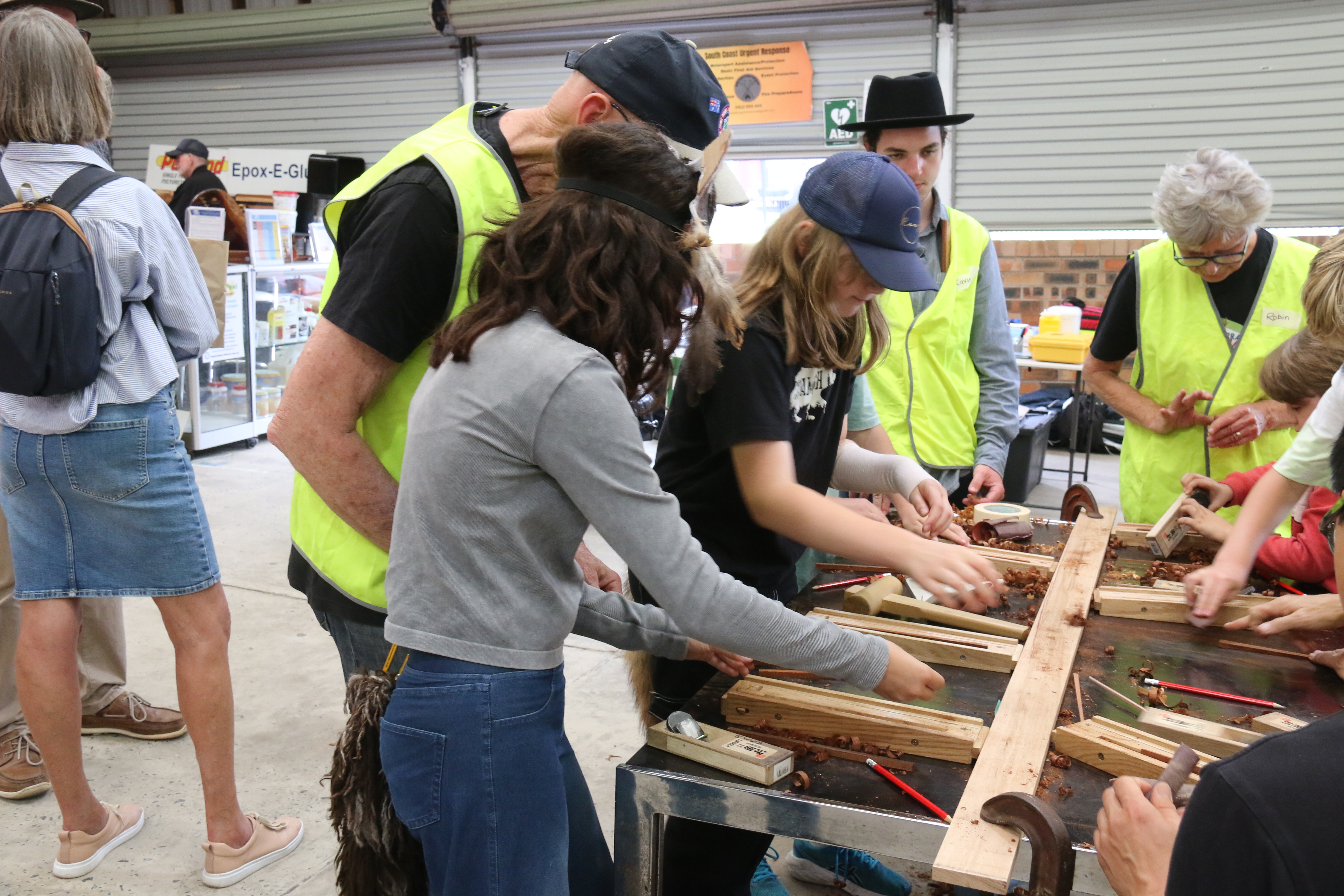 Woodfest, Workshop, 2024 Photo: Jenelle McWilliam