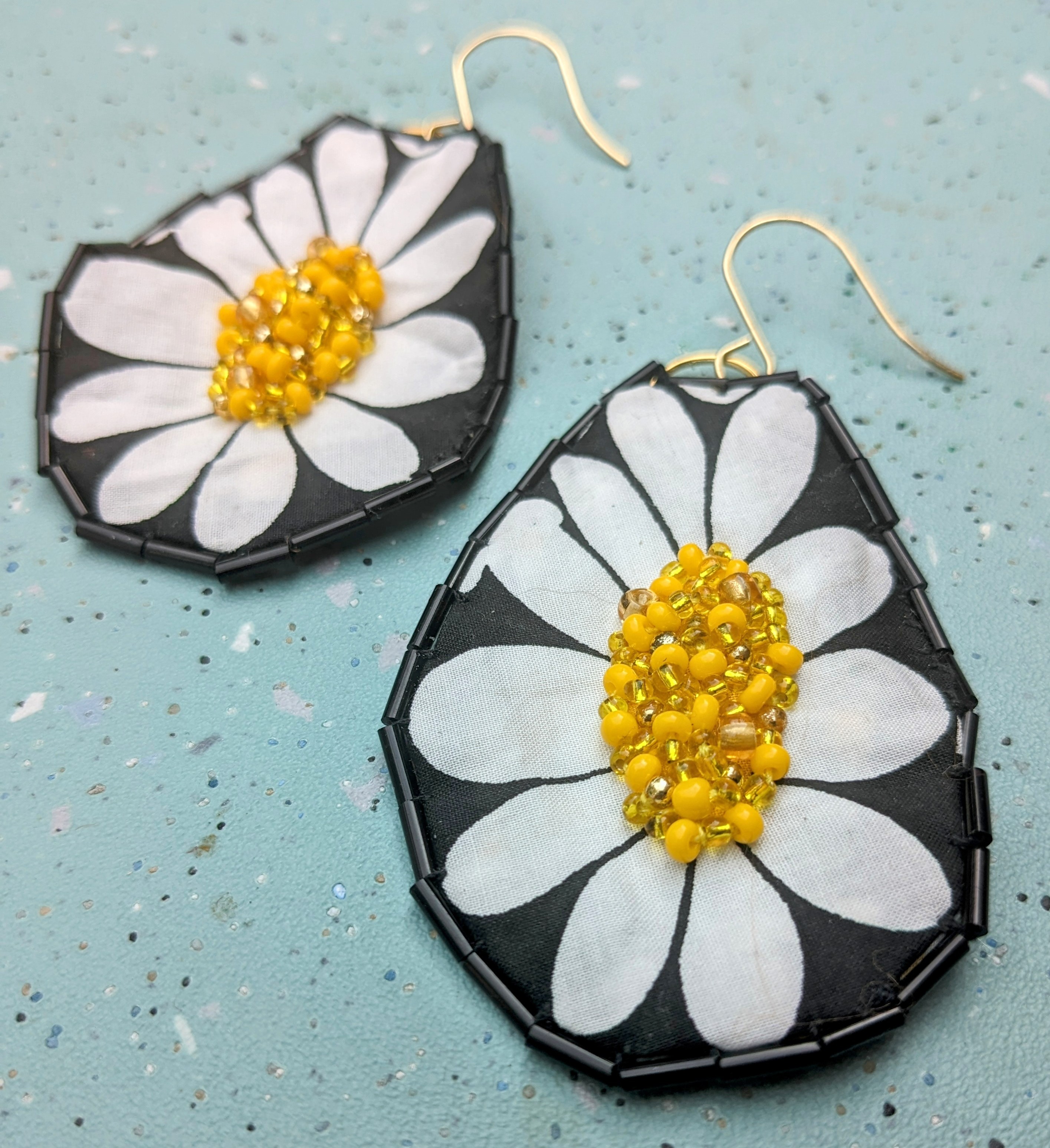 Renewed Designs By Bec, Daisy Earrings Photo: Courtesy of the Artist