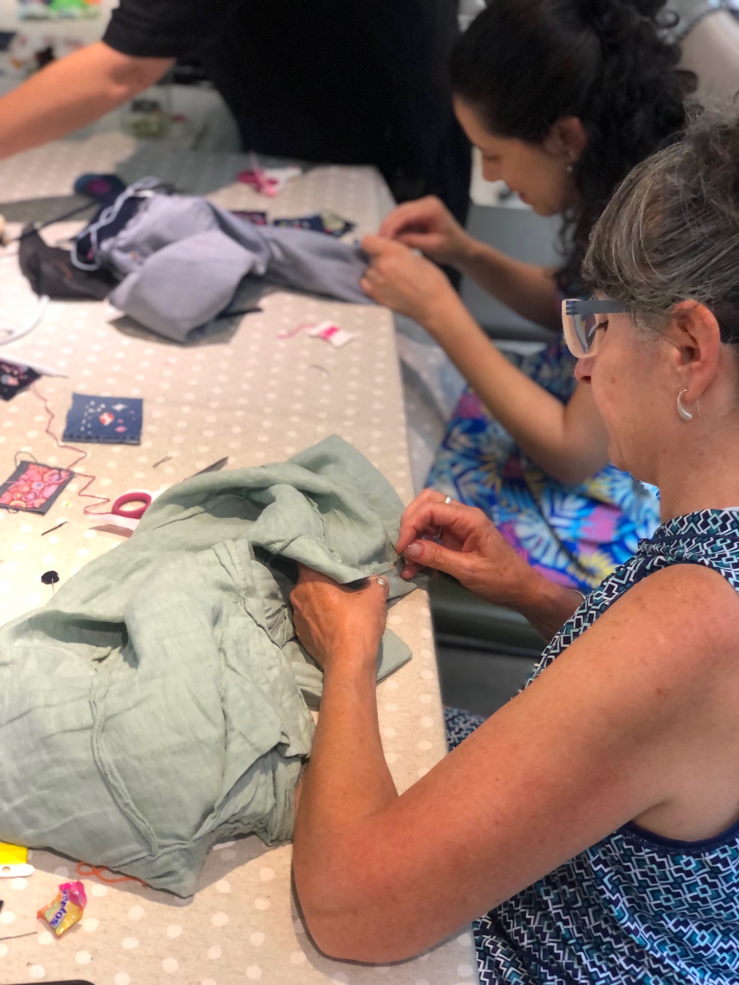 Saw Make Create Workshop Mending, Photo: Courtesy of the Artist