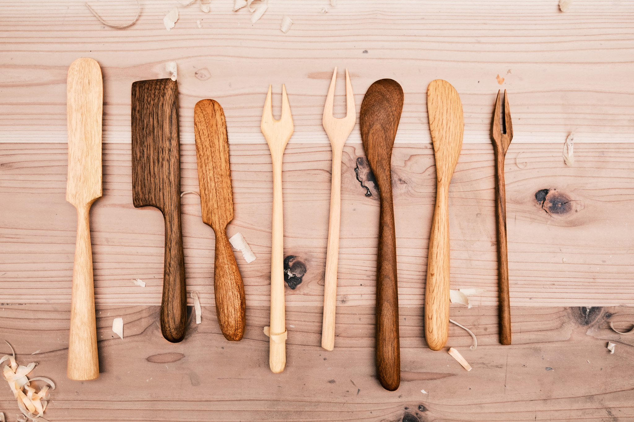 Waiting for Spring, Carving Knife and Pickle Fork, 2025, Photo: Lisa Bienz